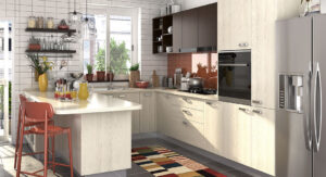 Compact U shape kitchen